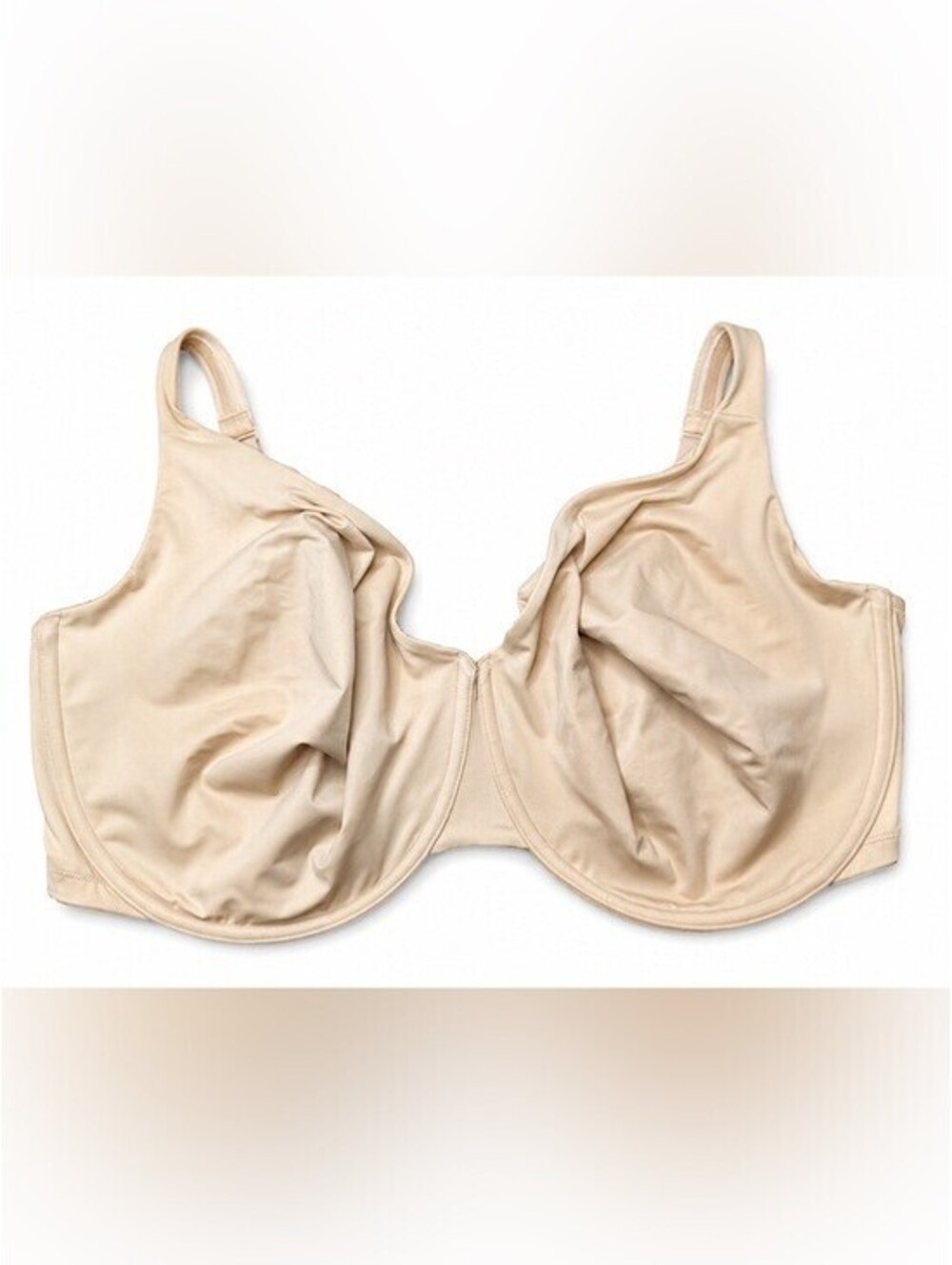 Cacique Smart Lift Unlined Full Coverage Underwire Bra NWT 44J Beige